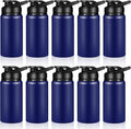 Mimorou 10 Pcs 13.5oz Aluminum Water Bottles Bulk, Blue
