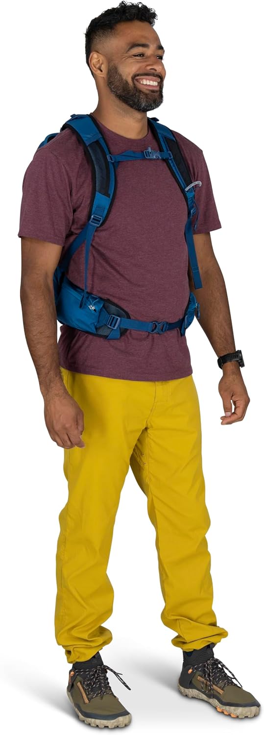 Osprey Talon 11L Men's Lightweight Hiking Backpack, Green OS