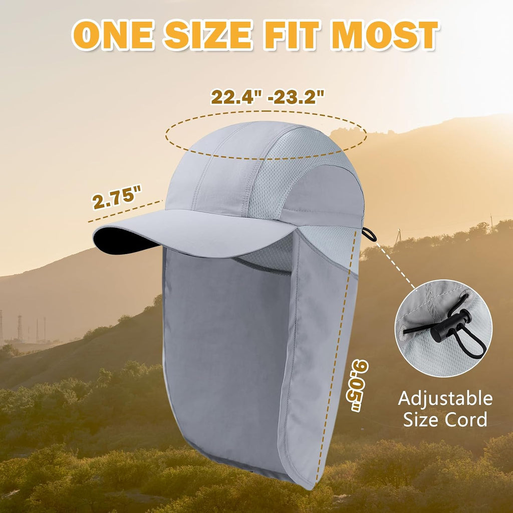 Mens Sun Hat with Breathable Mesh Sun Hats for Men Fishing Hat