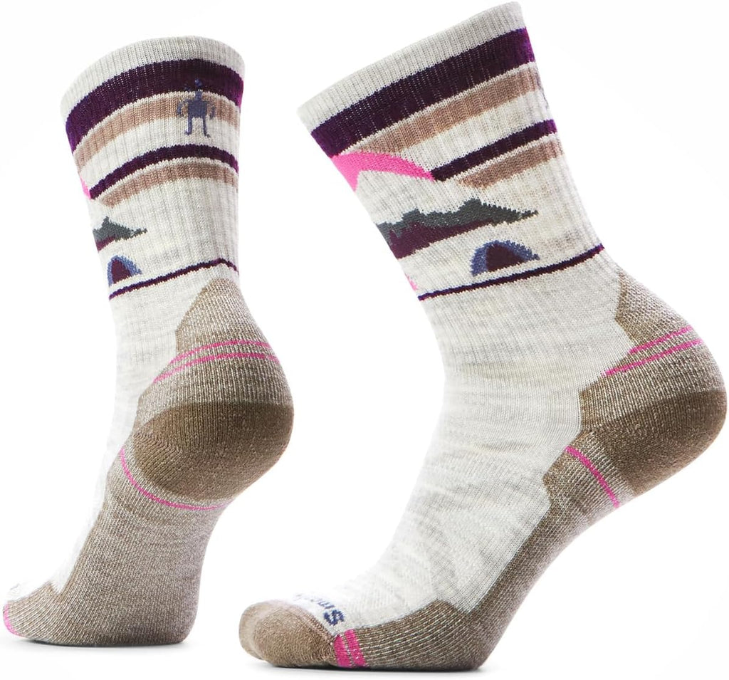 Smartwool Women's Hike Light Cushion Mountain Moon Crew Socks