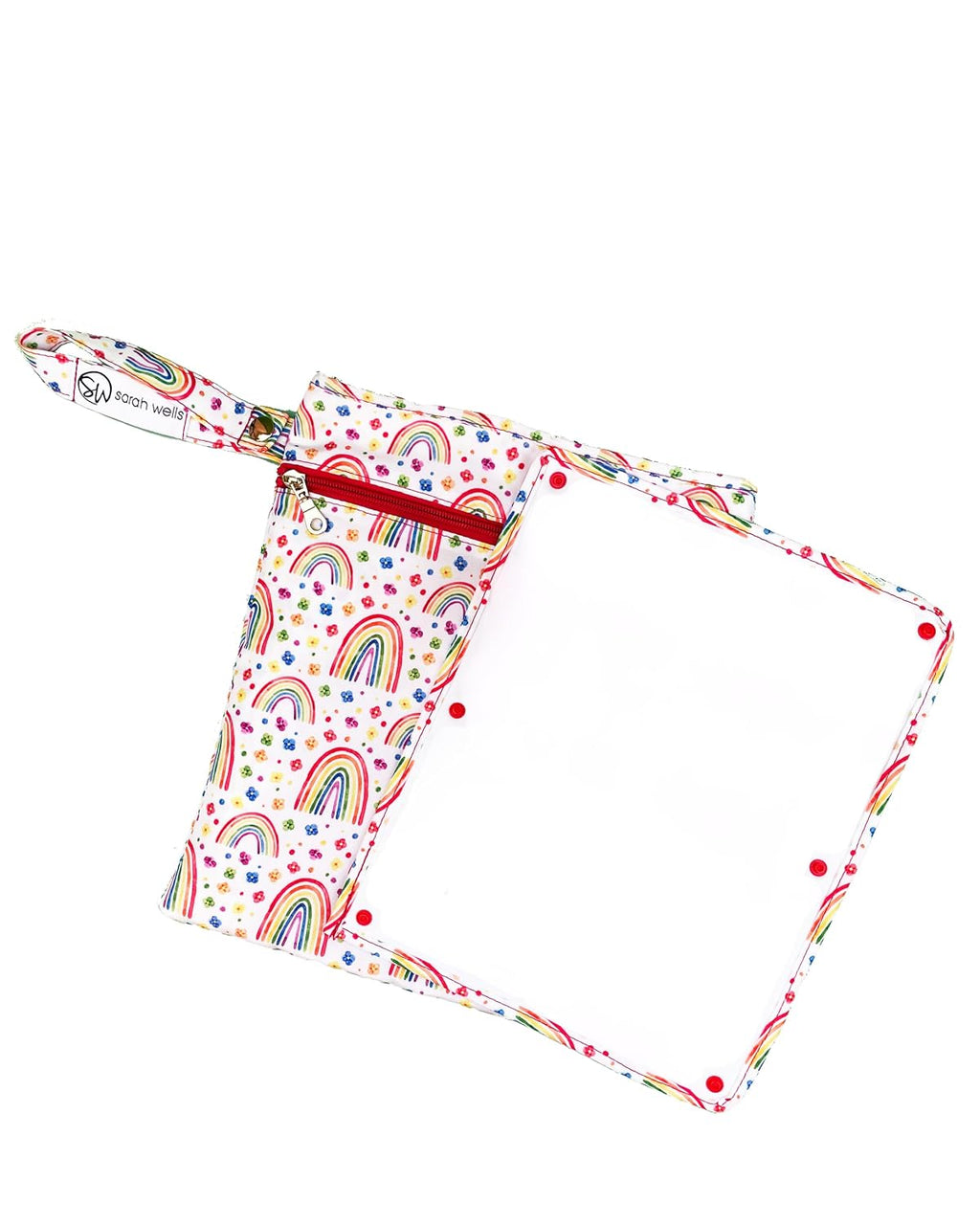 Sarah Wells Pumparoo Wet/Dry Bag with Staging Mat (Rainbows)