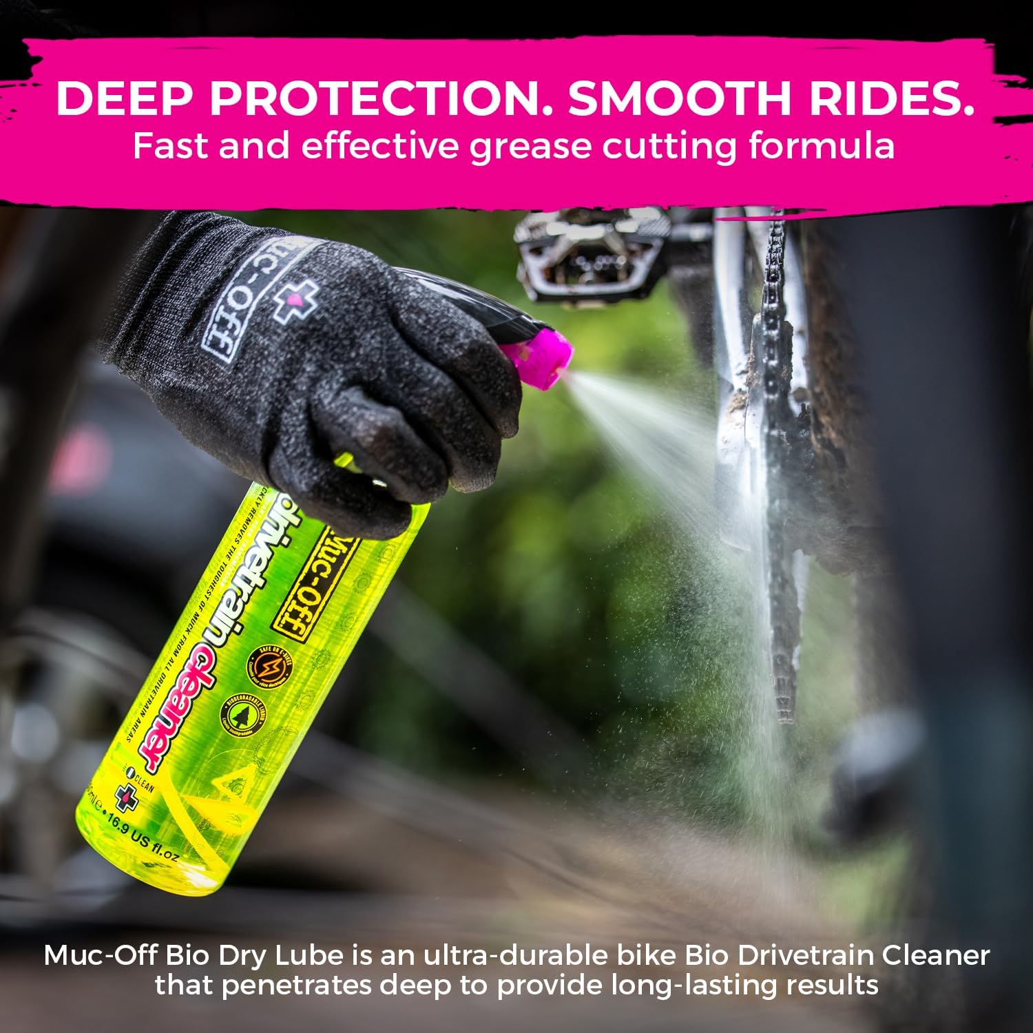 Muc-Off Drivetrain Cleaner & Degreaser Spray