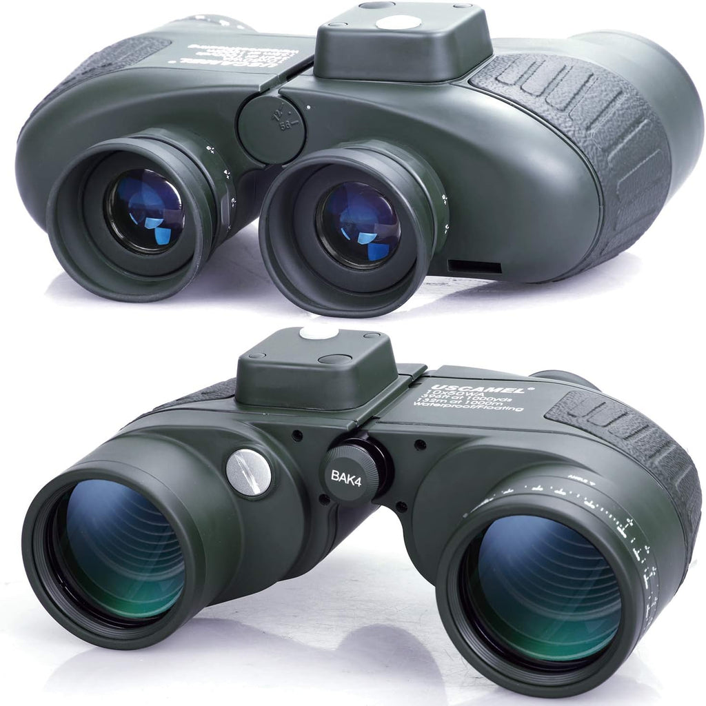 USCAMEL 10X50 Marine Binoculars for Adults: Binoculars for Sailing Boating