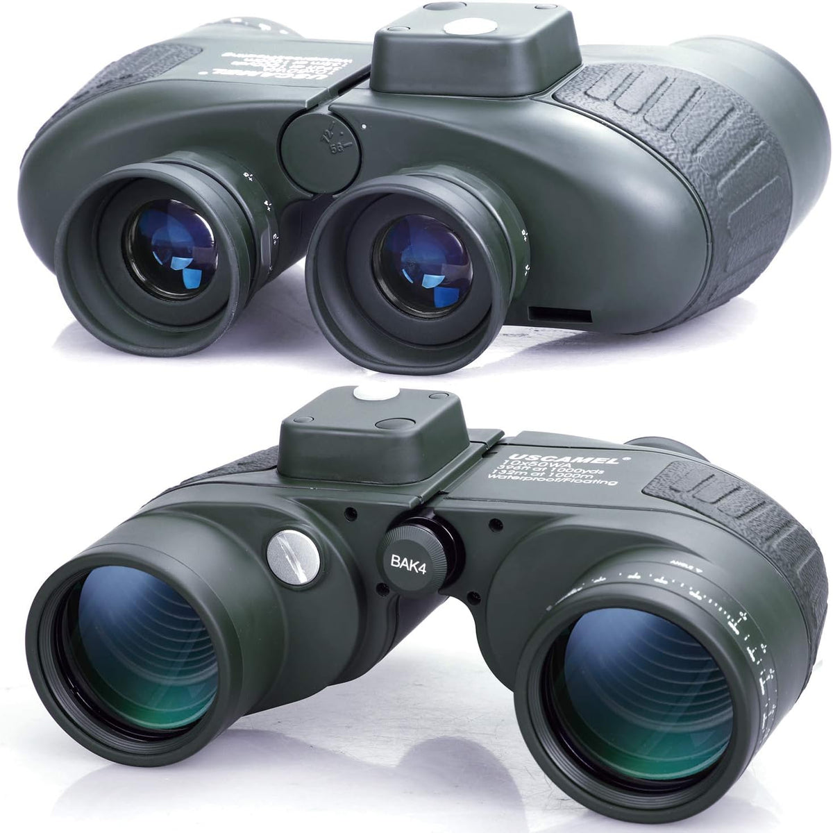 USCAMEL 10X50 Marine Binoculars for Adults: Binoculars for Sailing Boating