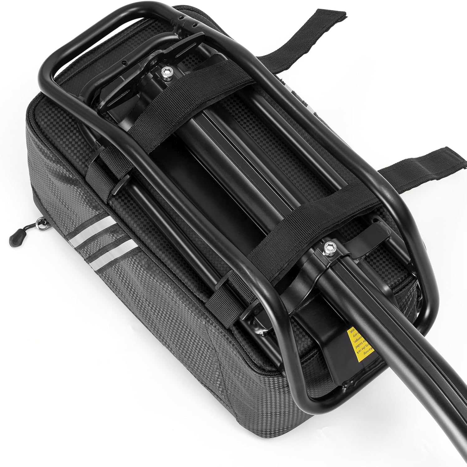 Rear Bike Rack with Quickly Release Camp,Retractable Aluminum Alloy Bicycle Cargo Rack,Thickened Frame and Main Tube for 26"-29" Frames Commuter Carrier,Max Weight 22lb,YONTUO