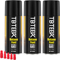 TBTeek Butane Refill, Ultra-Refined Lighter Fluid Refill, 100ml Butane Fuel Refill, Butane Canister for Torch Lighter, Butane Torch, Kitchen Blow Torch (3 Can)