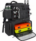 MATEIN Fishing Backpack, Tackle Storage Bag with Rod Holders & Cooler