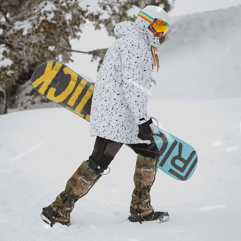 Leg Gaiters for Men Women Waterproof Gaiters for Hiking Snow Boot Gaiters