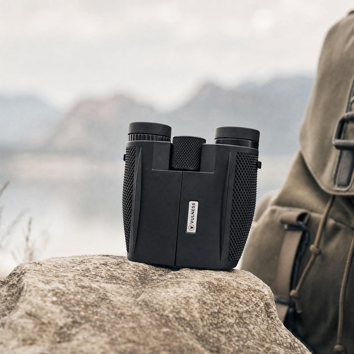 VULNESS 10x25 Binoculars for Adults, Compact for Bird Watching & Cruises