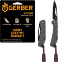 Gerber Gear LST Mini - Lightweight Folding Pocket Knife for Hiking, Camping - EDC Tool - Durable Stainless Steel Blade - Gray