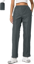 UIQUR Womens Rain Pants Waterproof Lightweight Packable Pants