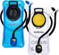 KUREIDA Hydration Bladder 2 Liter, BPA Free Water Bladder for Hiking Backpack Water Storage Bag with Insulated Tube, Hydration Backpack Replacement for Outdoor Camping Running Hiking