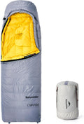 Naturehike 0 Degree Ultralight Down Sleeping Bag for Adults, 650 Fill Power, Backpacking Cold Weather Sleeping Bag with RDS Down, -2℉ / 18℉ Sleeping Bags for Camping, Hiking