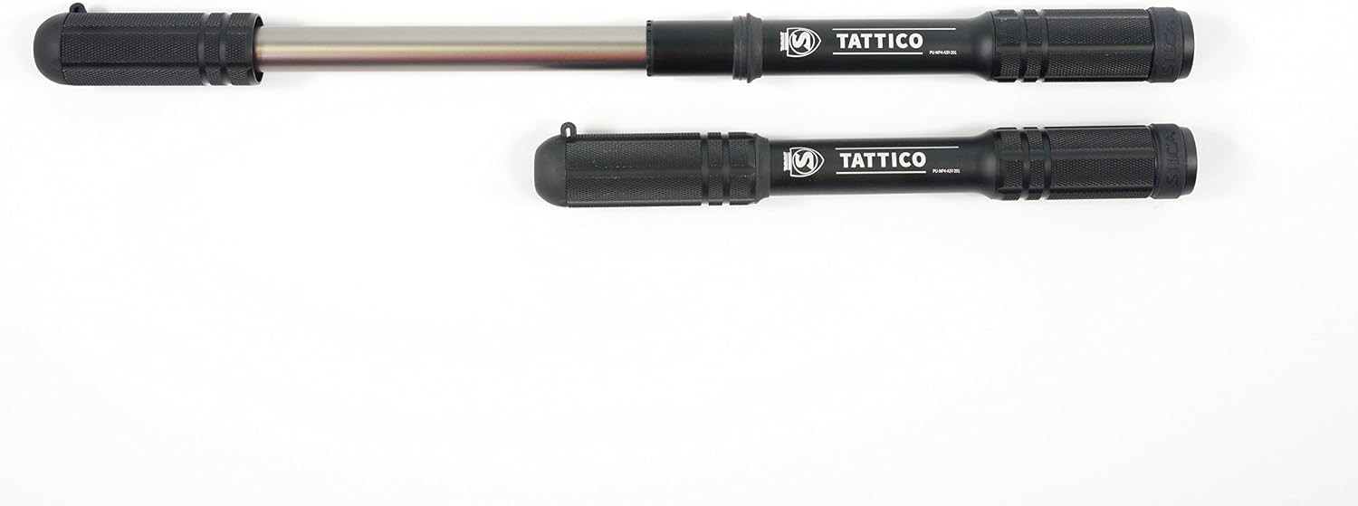 SILCA Mini Bike Pump – Frame Mount Bicycle Pump with Expandable Hose and Lever Lock – Lightweight and Mountable to Gravel, Mountain, and Road Bicycles