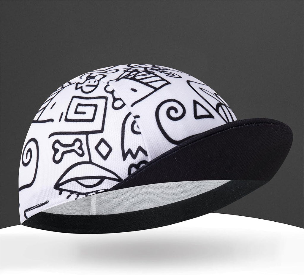 Cycling Cap for Man and Woman Cycling Hat Under Helmet-Polyester Breathable Sweat Absorbent
