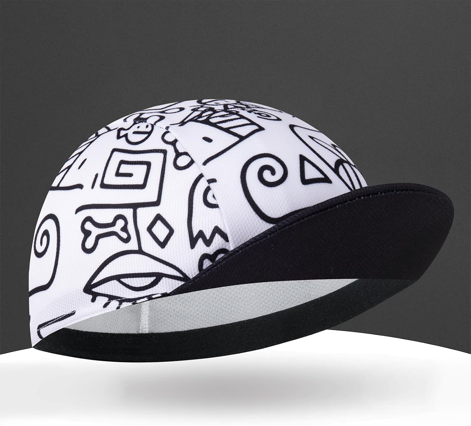Cycling Cap for Man and Woman Cycling Hat Under Helmet-Polyester Breathable Sweat Absorbent