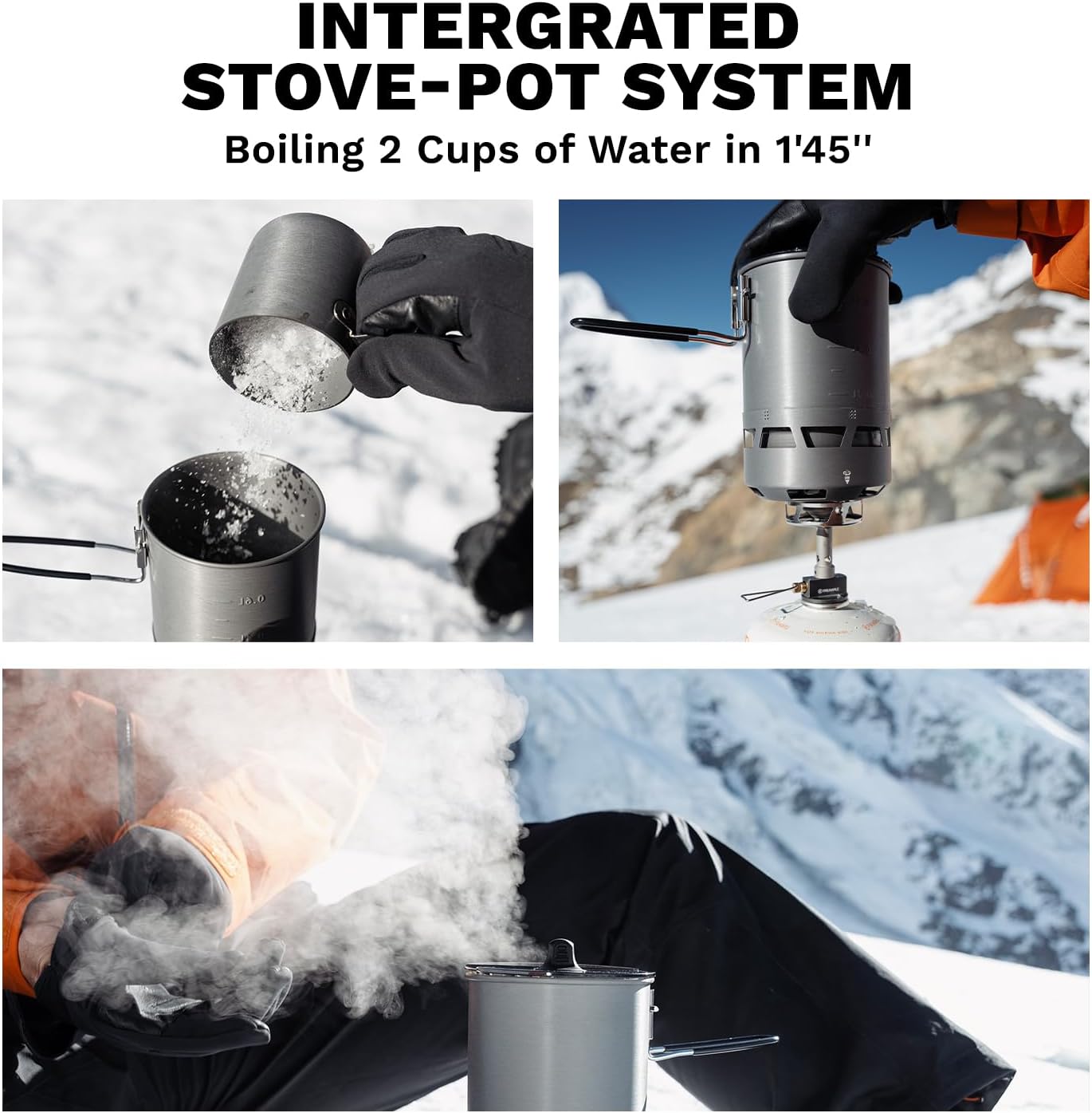 Fire-Maple Petrel Quickboil Pro Cooking System Ultralight Stove Pot Set
