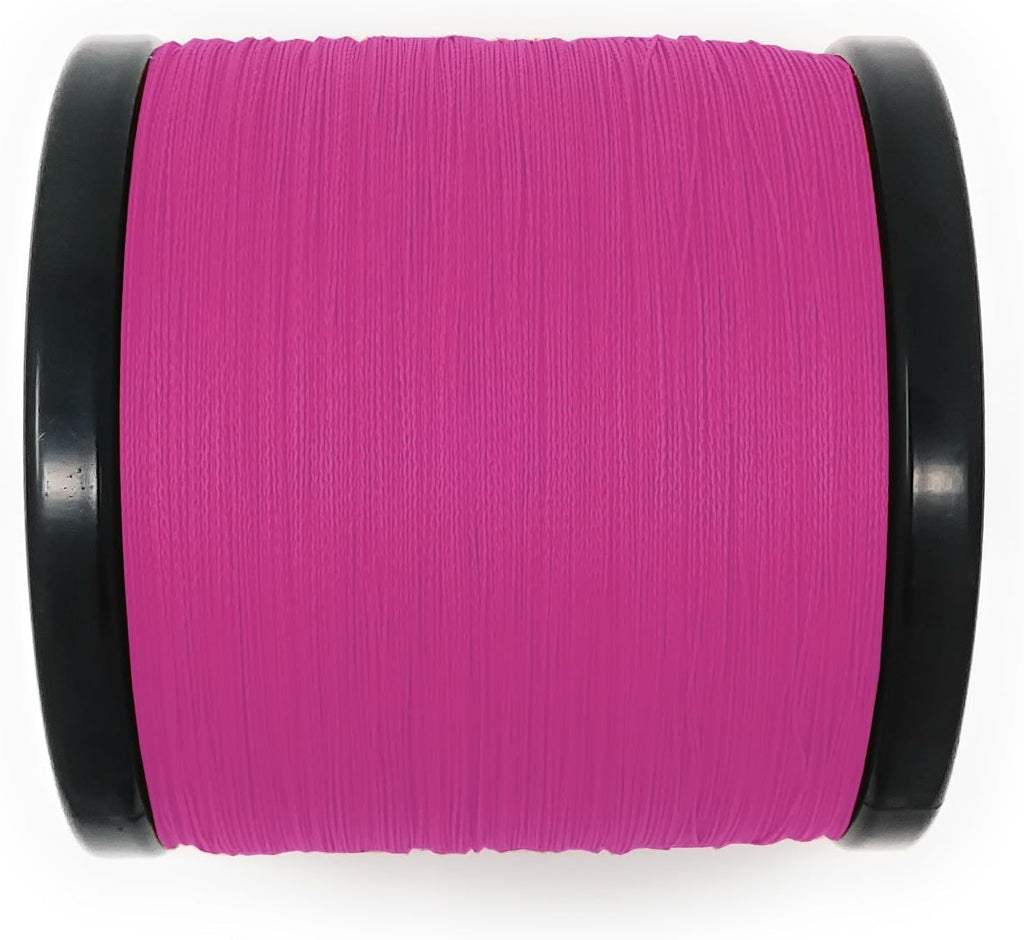 Reaction Tackle Braided Fishing Line - Pro Grade Power Performance for Saltwater or Freshwater Fish - Colored Fishing Line Braid for Extra Visibility