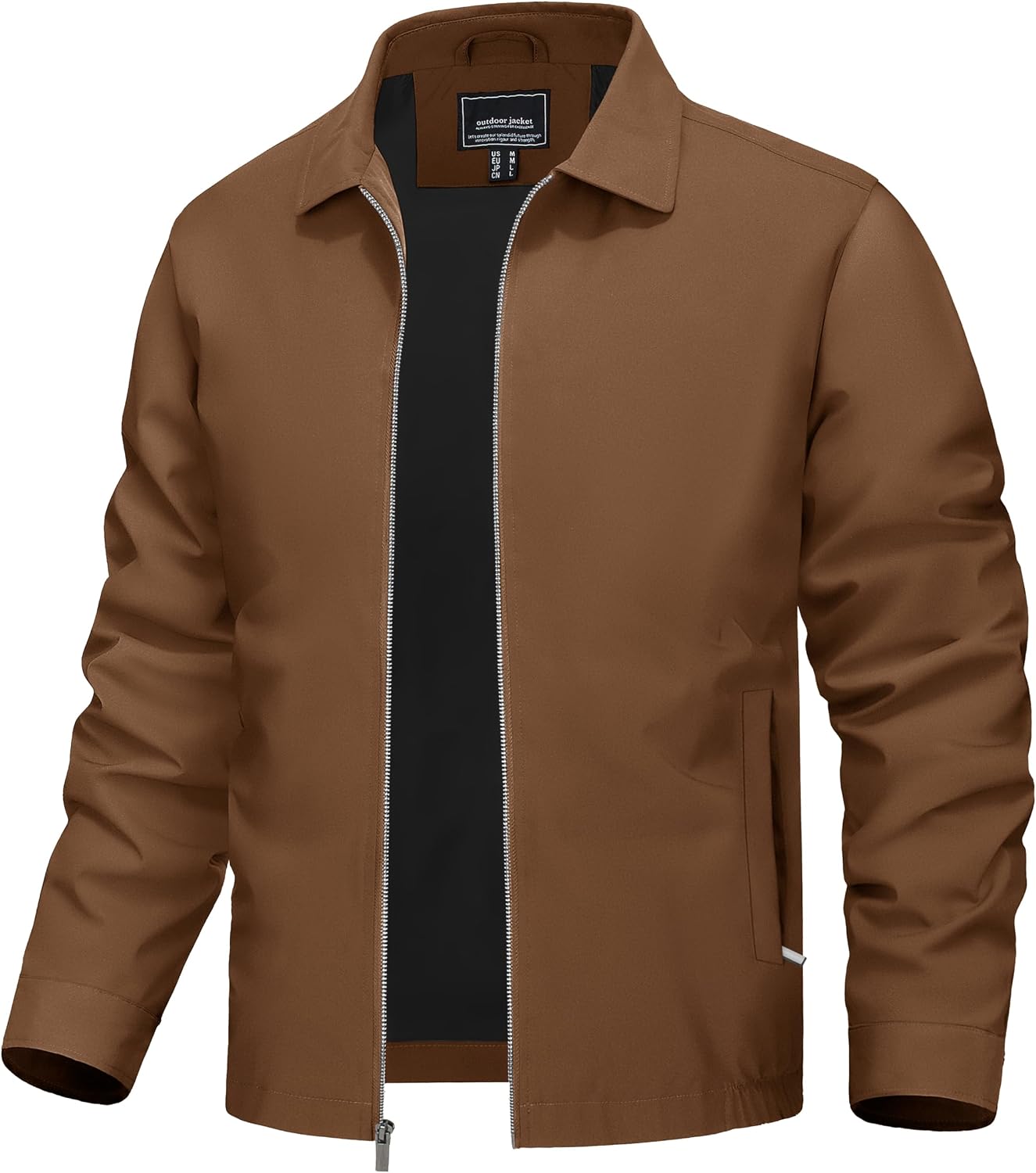 TACVASEN Men's Lightweight Jacket Fall Water-repellent Windbreaker Jackets