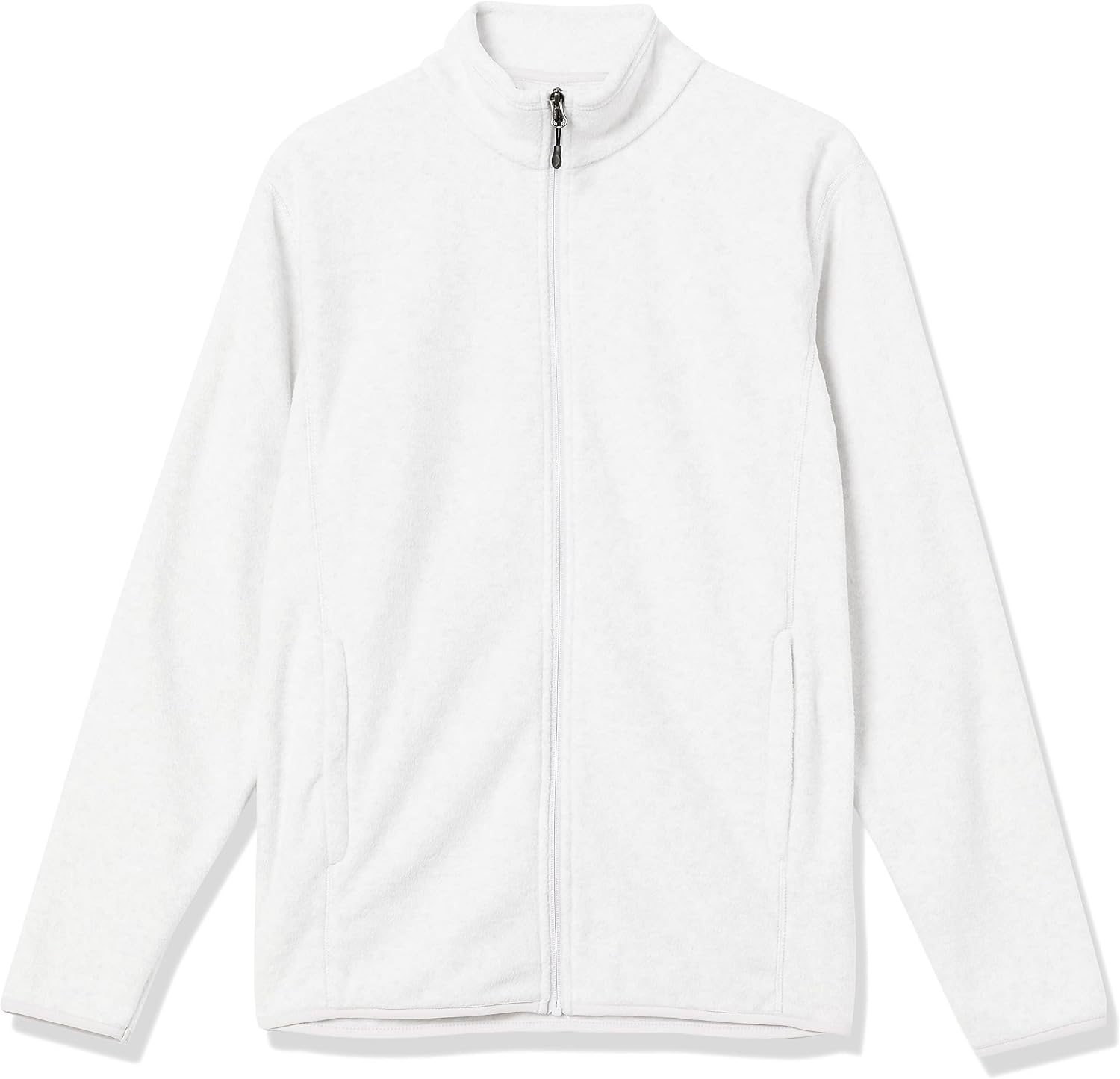 Amazon Essentials Men's Full-Zip Polar Fleece Jacket with Zippered Pockets for Cold Outdoor Weather (Available in Big & Tall)
