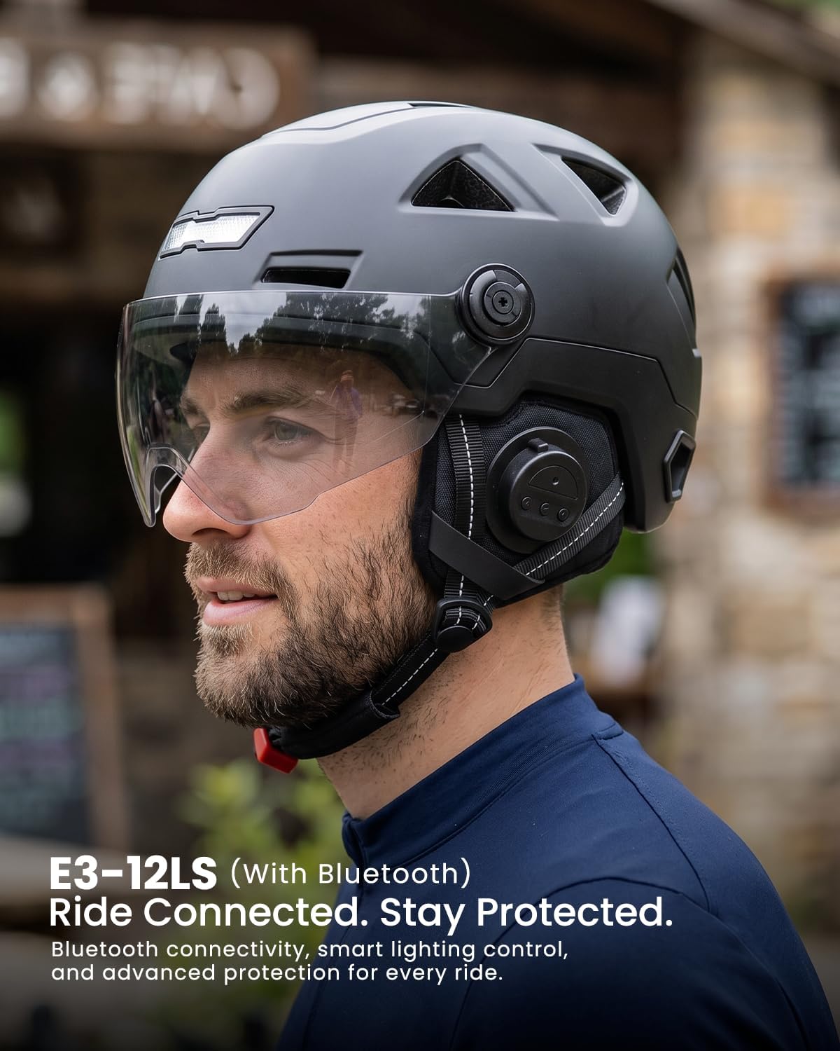 ILM Adult Bike Helmet Road Cycling Electric Bicycle Escooter Ebike E3-12LS
