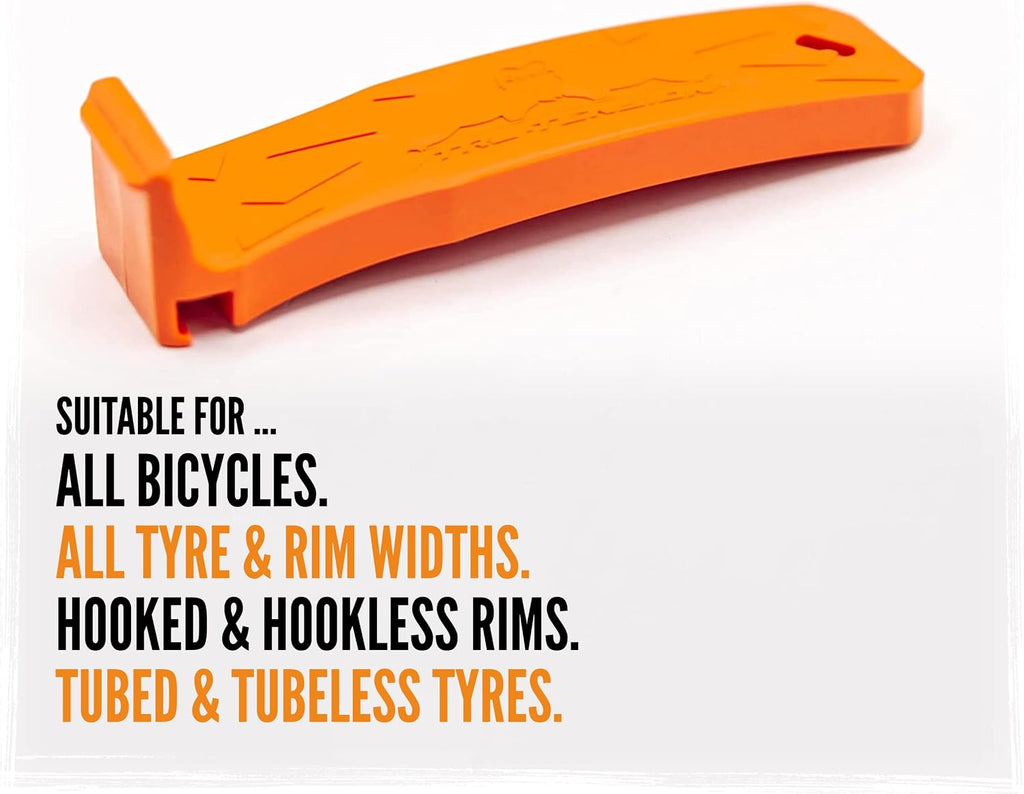 Tru-Tension | Tire Monkey | Tire Lever | Only One Tool Needed to Change Any Tire | Bicycle Tools & Accessories