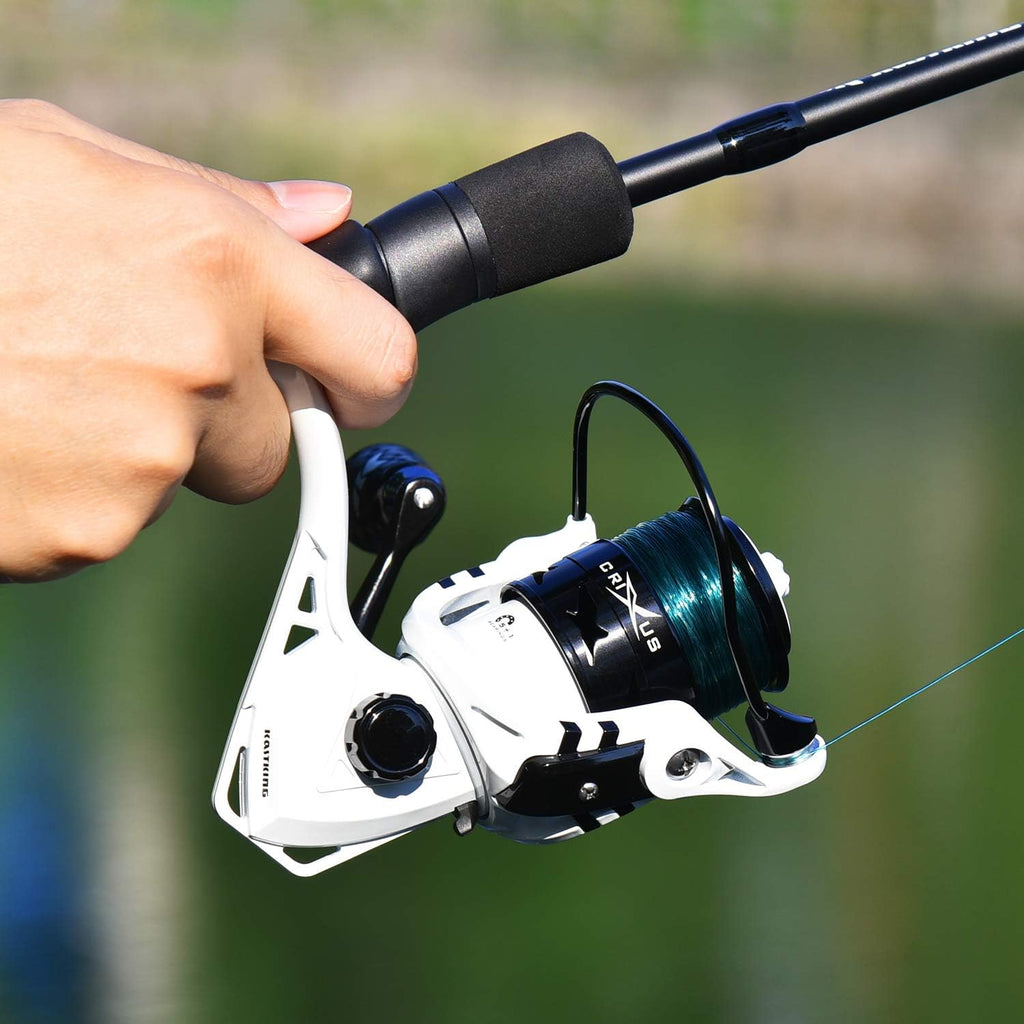 KastKing Crixus Baitcaster & Spinning Fishing Rod and Reel Combo