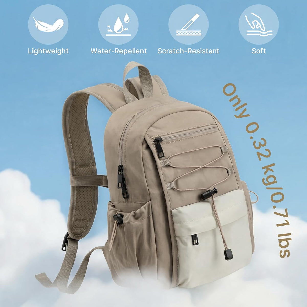 G4Free 10L Small Backpack for Women Men