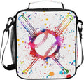 Baseballs Lunch Box Insulated Lunch Bag Cooler Tote Bag