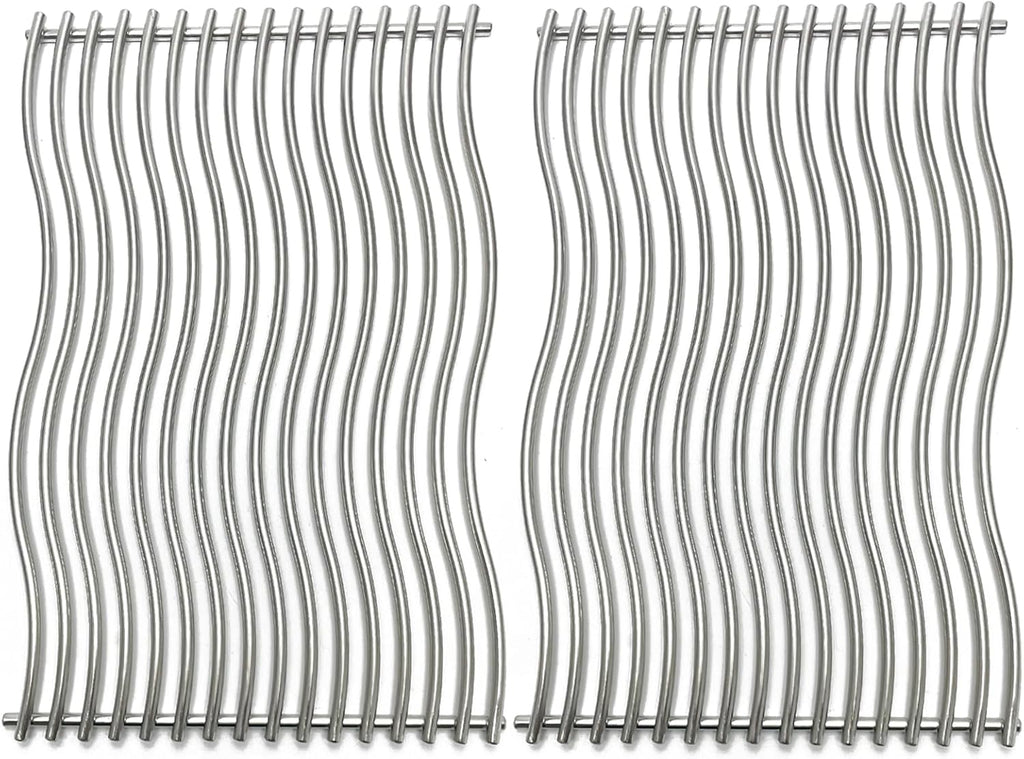 19-3/4" Cast Iron 4 Cooking Grates Replacement for Chargriller 2121, 2123, 2222, 2828, 3001, 3008, 3030, 3072, 3232, 3725, 4000, 4001, 4008, 4208, 5050, 5072, 5252, 9020 King Griller 3008, 5252 Grill