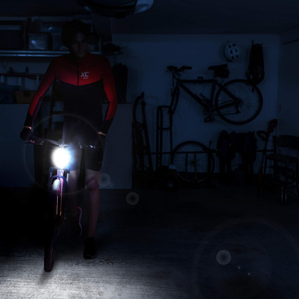 Bike Front Safety Light - 200 Lumens USB Rechargeable LED Bicycle Headlight