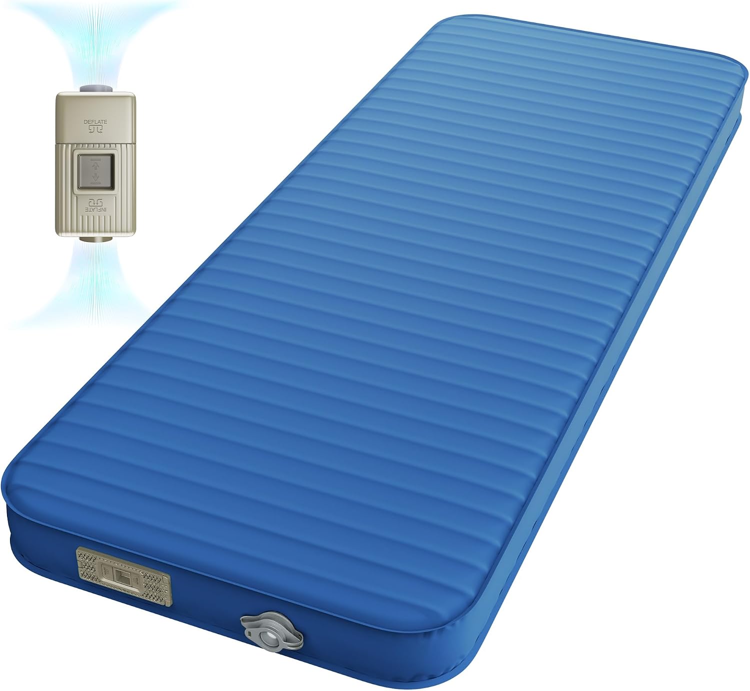 Sleeping Pad for Camping, Self Inflating 4" Memory Foam Mat