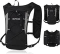 GRIO Hydration Running Vest for Women Men, Water Backpack for Hiking ,with 1.5L Water Bladder, Lightweight Breathable Reflective Hydration Pack for Marathon, Trail, Hiking, Cycling