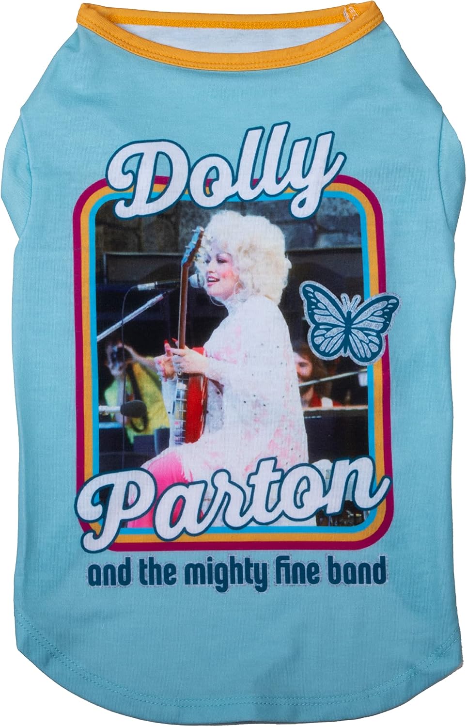 Doggy Parton All Star Show Vintage Style Shirt for Pets - S, White (22120722)