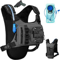 Outdoor Hydration Vest for Running & Hiking, Lightweight Breathable Water Backpack with 2.0L Bladder, Bounce-Free Chest Pack for Marathon, Cycling, Trekking for Men and Women