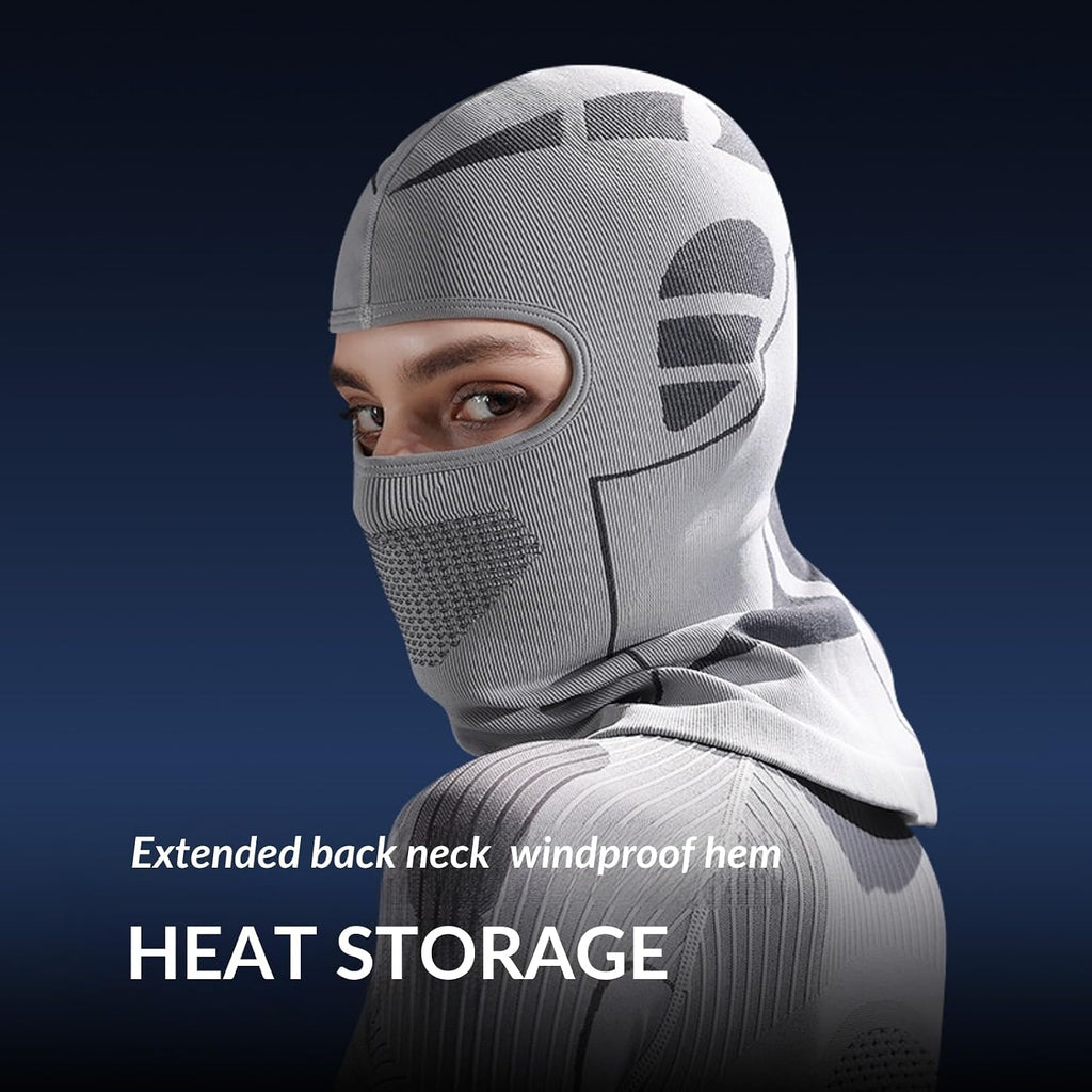 Balaclava Ski Mask Thermal Face Mask Neck Warmer Hood for Men Cold Weather Winter for Skiing Motorcycle Cycling