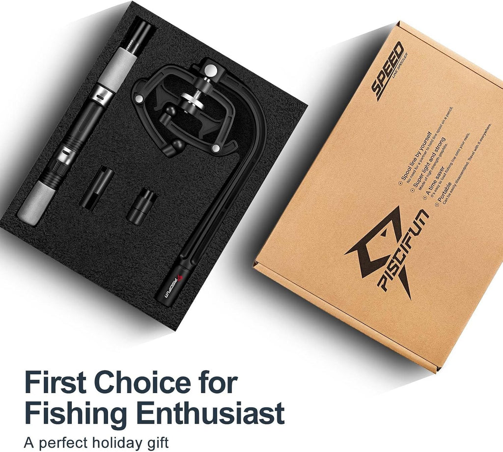 Piscifun Fishing Line Spooler, Portable Winder for Fishing Reels