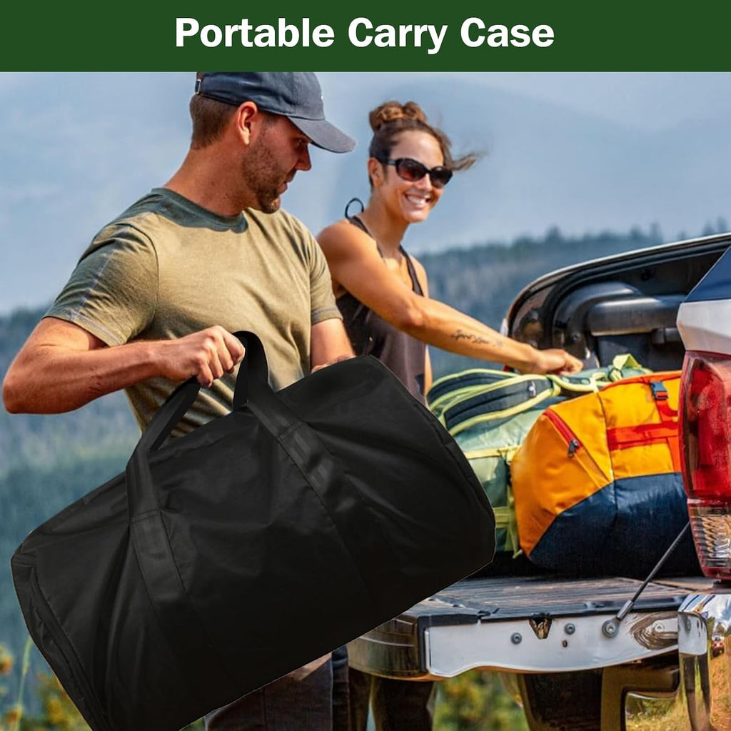 Extra Thick Supportive Foam Camping Mattress with Travel Bag