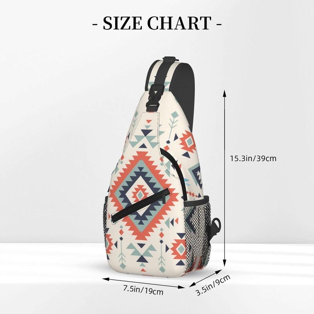 Sling Backpack Unisex Crossbody Chest Bag Shoulder Chest Bag For Women Men Hiking Travel