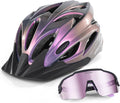 Odoland Adult Bike Helmet with Cycling Sunglasses Set for Men & Women