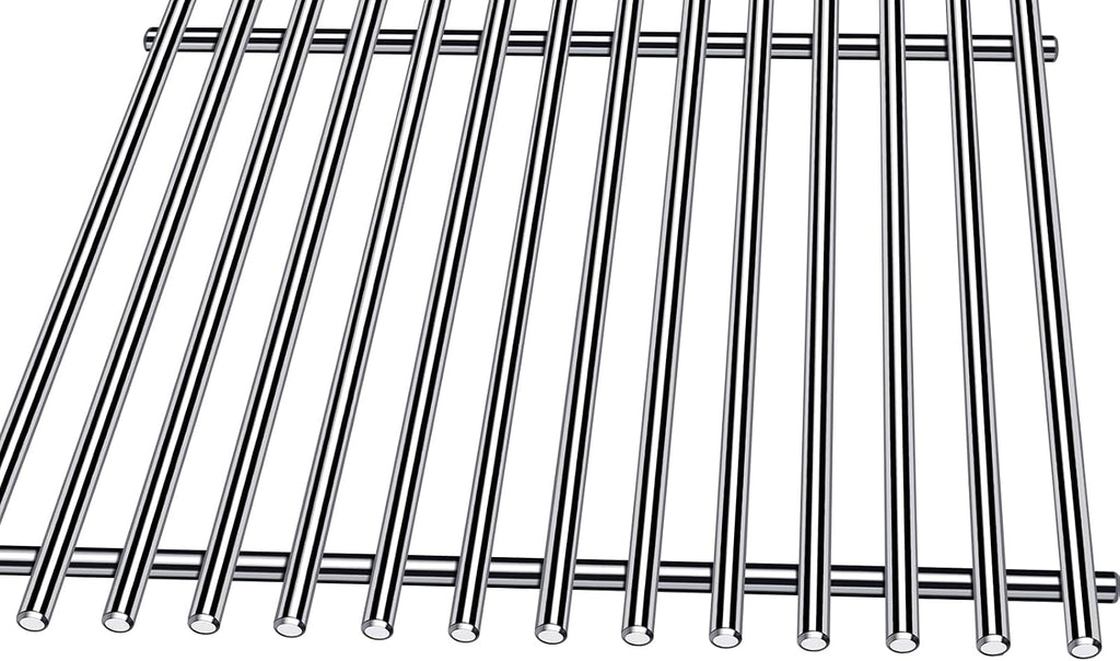 17.5” Grill Grates Replacement for 7637 7635 Weber Spirit I Spirit II E-210, S-210, E-220, S-220 With Front-Mounted Control Panels,Flavorizer Bars Cooking Grid Parts 2 Burners Spirit 200 Series