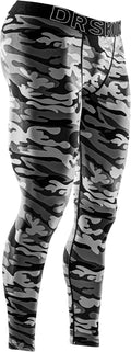 DRSKIN Men’s Compression Pants (5/4/3 Pack) Quick Dry Tights Leggings Sports Baselayer Running Gym Workout