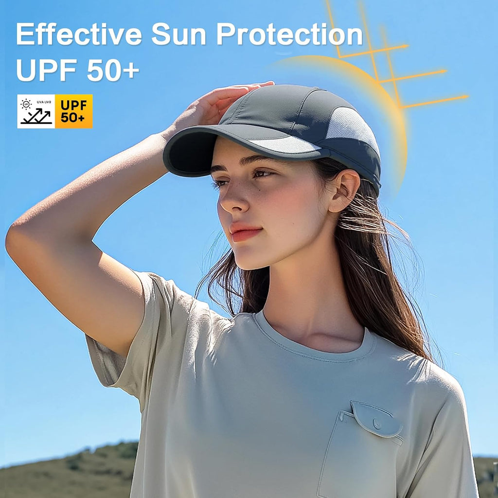 HH HOFNEN Quick Dry Baseball Cap Unstructured Water Resistant Golf Hat