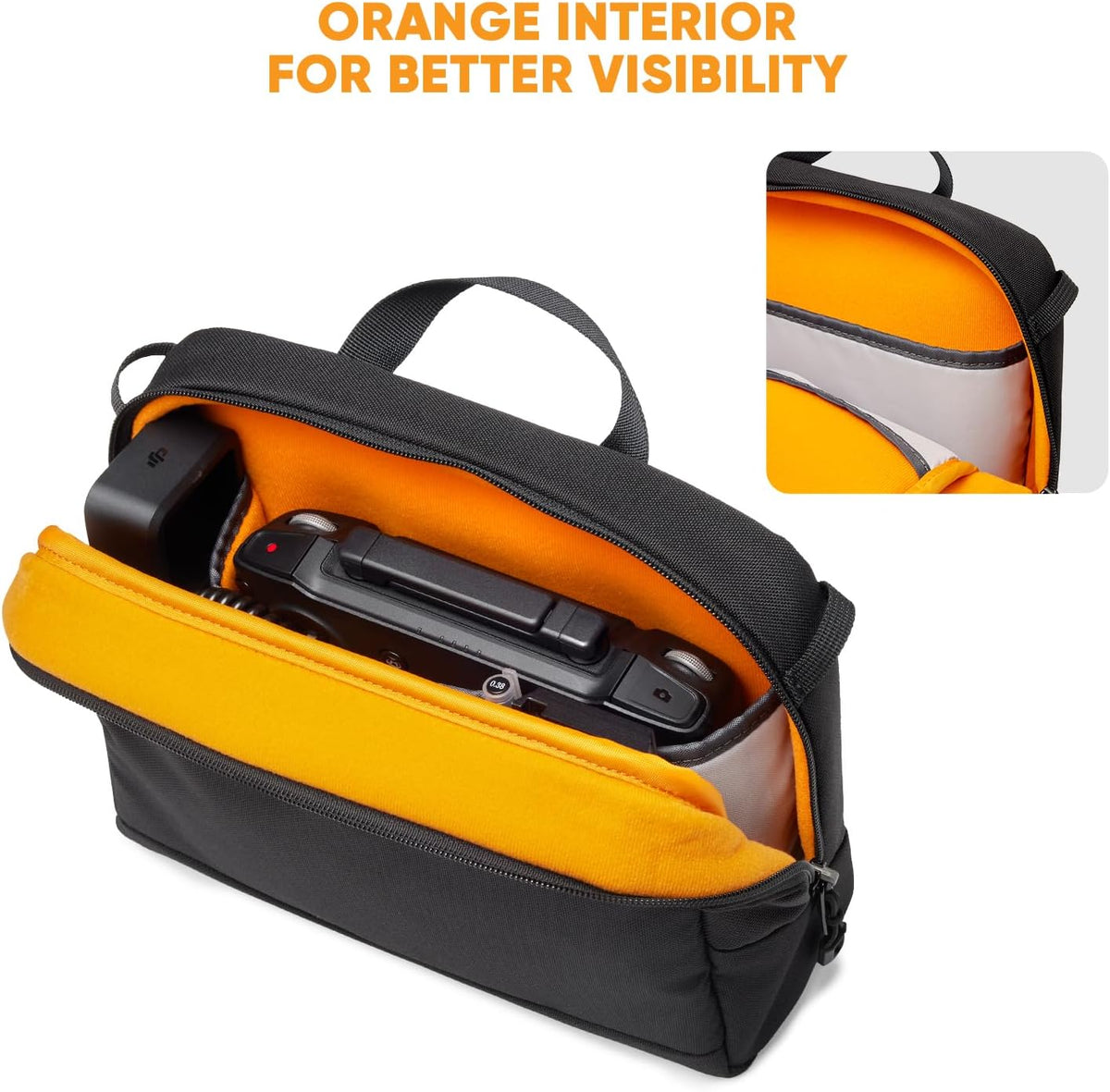 Lowepro ProTactic CS 120 III Camera Pouch, Compatible with ProTactic Camera Backpack 350/450 III Accessories Case Modular System, Internal Dimensions 17cm x 8cm x 23cm, Camera Accessories, Camera Bag