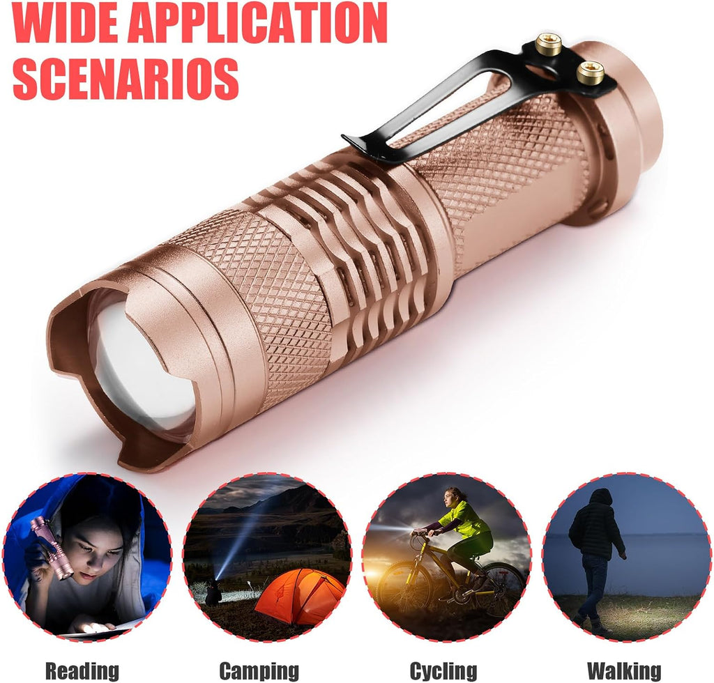 Fumete 20 Pack Mini LED Tactical Flashlights
