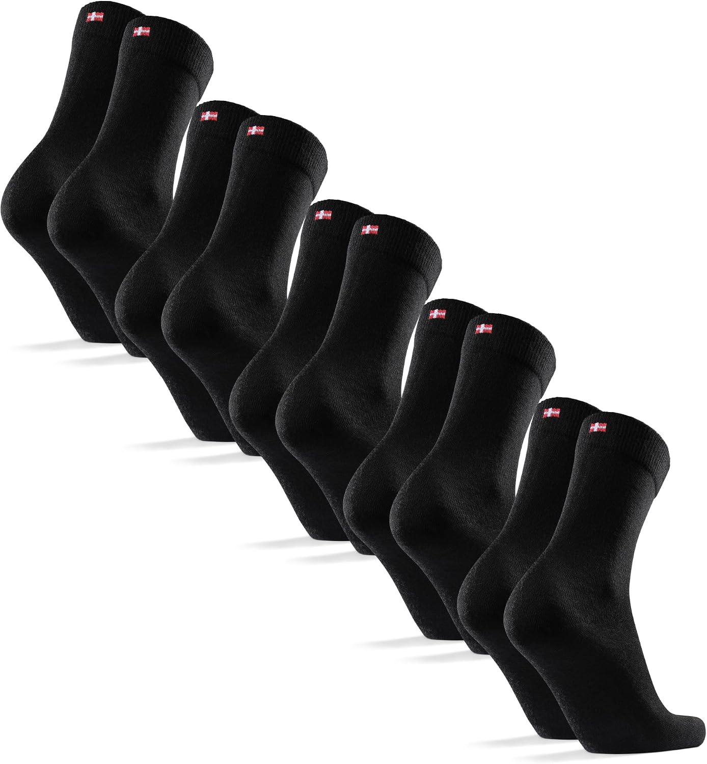DANISH ENDURANCE Merino Wool Dress Socks, Lightweight & Thin, 3 & 5-Pack