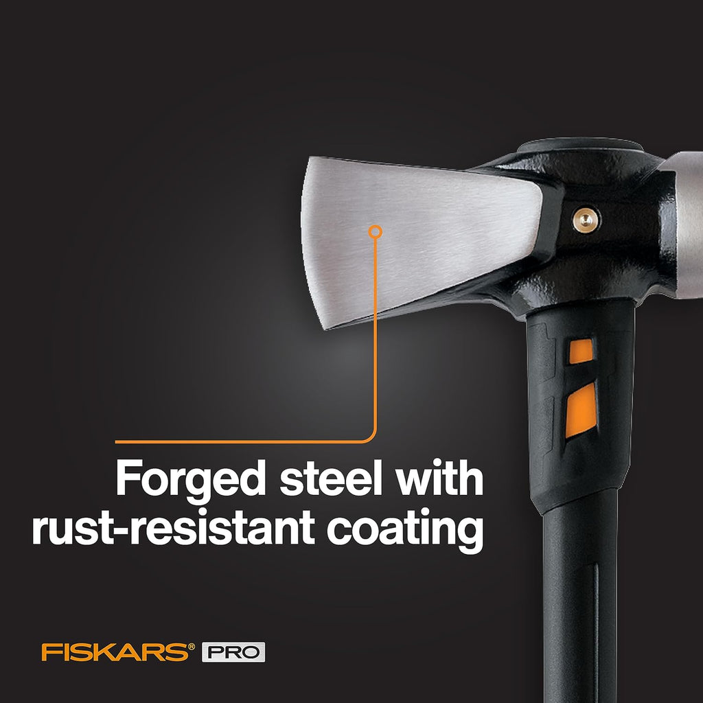 Fiskars Pro IsoCore 8 lb Splitting Maul, 36" Wood Splitter Axe