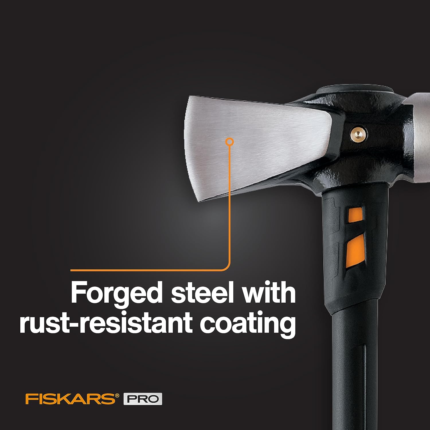 Fiskars Pro IsoCore 8 lb Splitting Maul, 36" Wood Splitter Axe