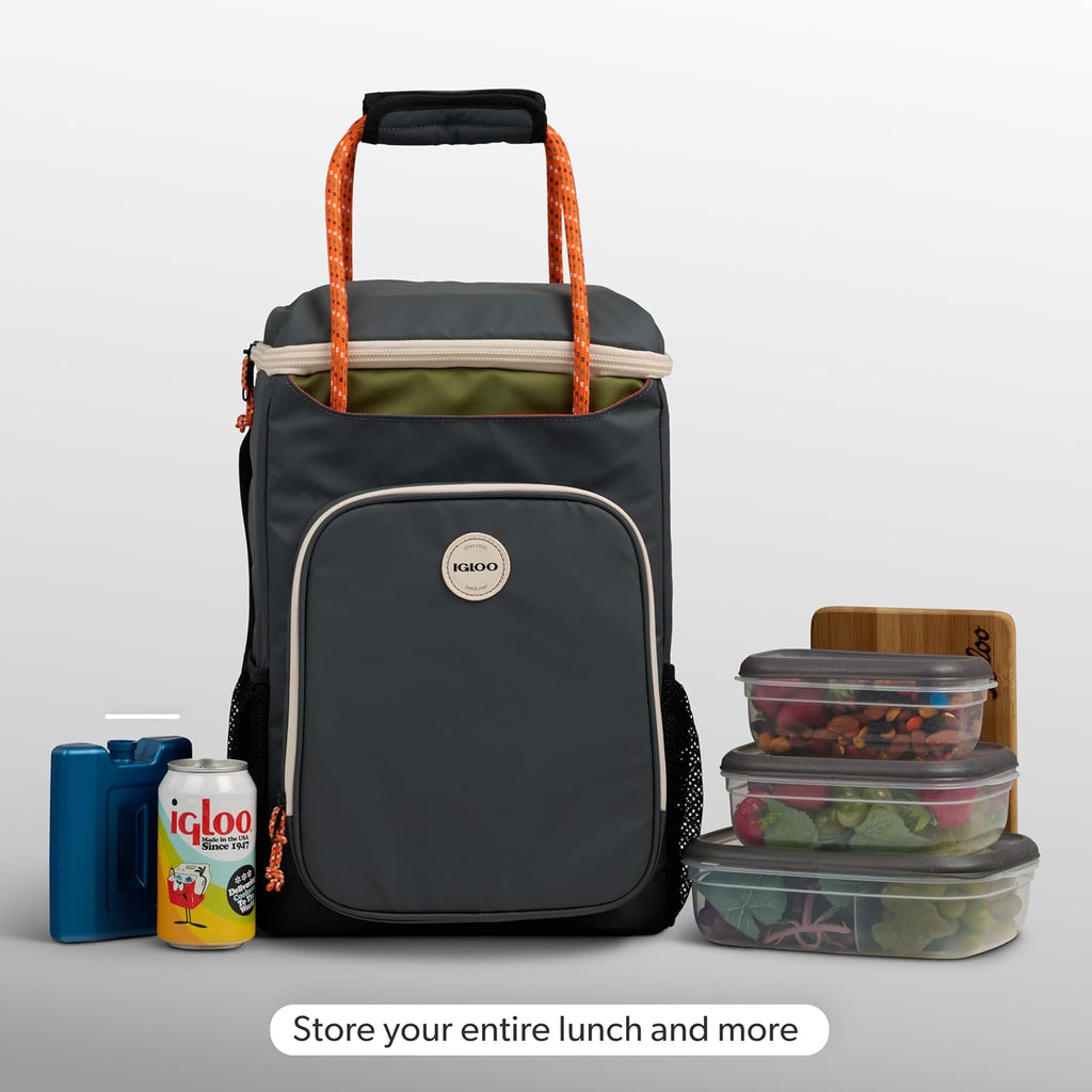 Igloo Soft Cooler Bag | Summit Series | Insulated Cooler Tote | Backpack Cooler