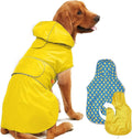 Kimee Dog Raincoat Waterproof Dog Rain Jacket for Small to 3X-Large Dogs, M